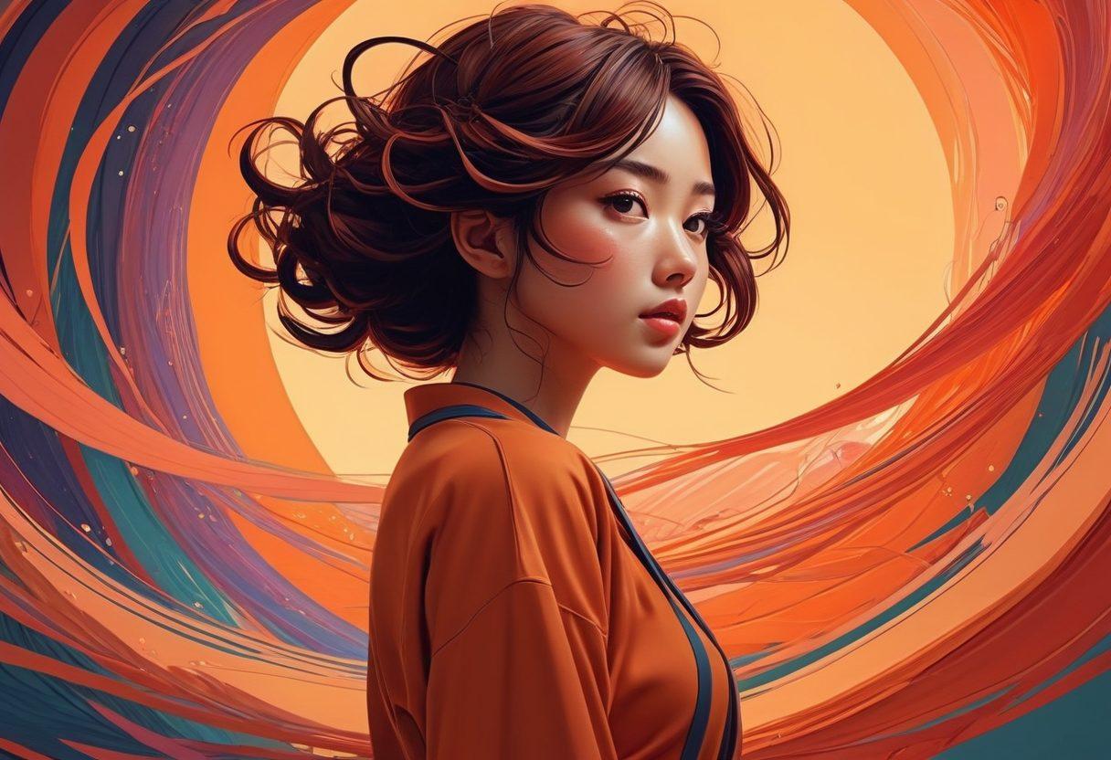 A captivating scene showcasing the transformation of manga art into animated sequences, featuring a blend of striking characters in dynamic poses. Incorporate elements of sensual storytelling, with flowing lines and expressive facial features, set against a backdrop of transitioning frames that evoke motion. Utilize a color palette that suggests warmth and allure, harmonizing stillness and movement. vibrant colors. 3D. digital art.